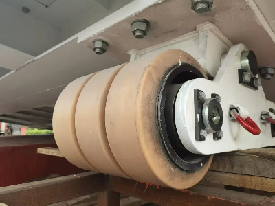 shield machines' polyurethane wheel sets