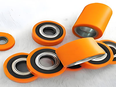 Rail-guided vehicle (RGV)(shuttle) PU wheels