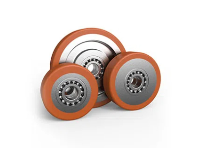 Elevator column lift guide wheels