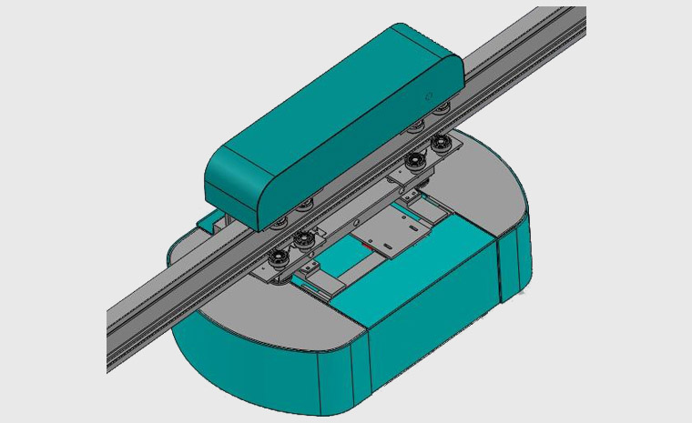 EMS (Electrical Monorail System) polyurethane wheel