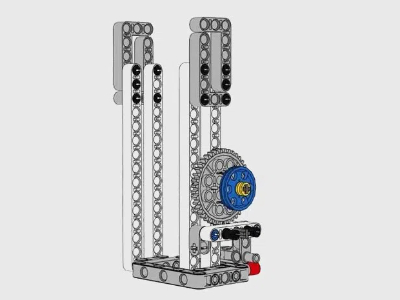 Elevator column lift guide wheels