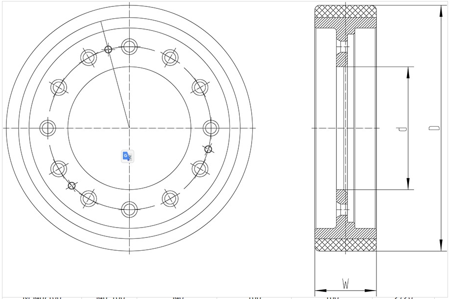 Coal mine monorail crane polyurethane drive wheels design