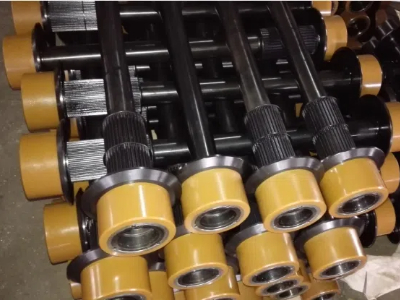 PU-coated conveyor rollers