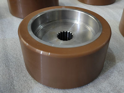 Polyurethane guide wheel