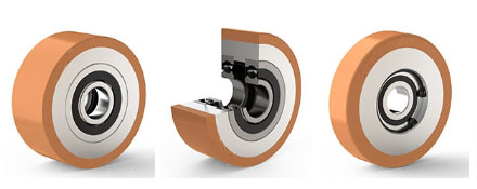polyurethane guide wheels