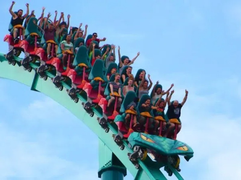 Injected PU wheels for roller coasters