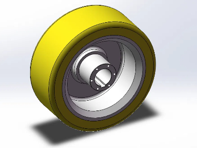 Clean Anti-Static Polyurethane Wheels for Mobile Surgical Robots 