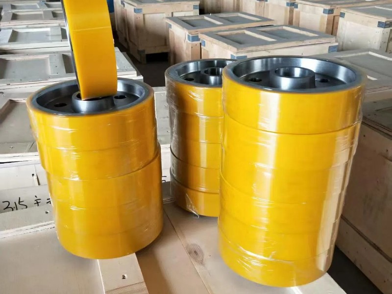 Polyurethane drive wheel