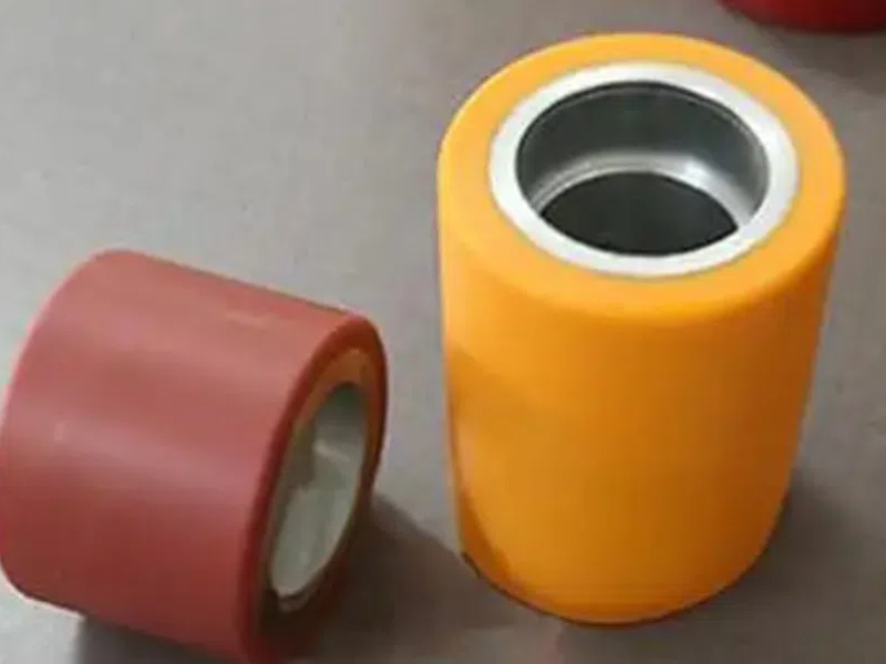 Flame retardant polyurethane wheels for belt conveyor rollers in coal mines