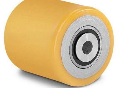 Polyurethane pallet wheels