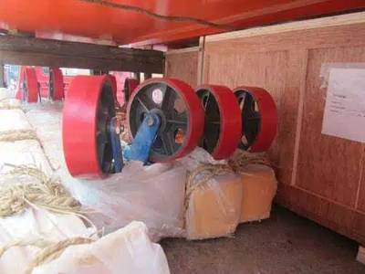 Suspended Roller Coaster Wheels in Amusement Park