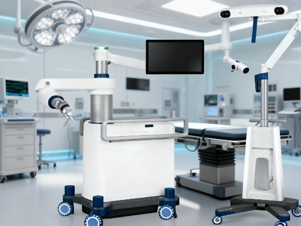 Polyurethane wheels for surgical robots