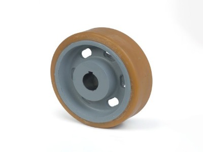 Keyed Drive Wheels for Rail-guided Vehicle (RGV) Systems