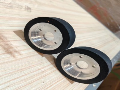 Polyurethane Tread on Steel Keyed Drive Wheels