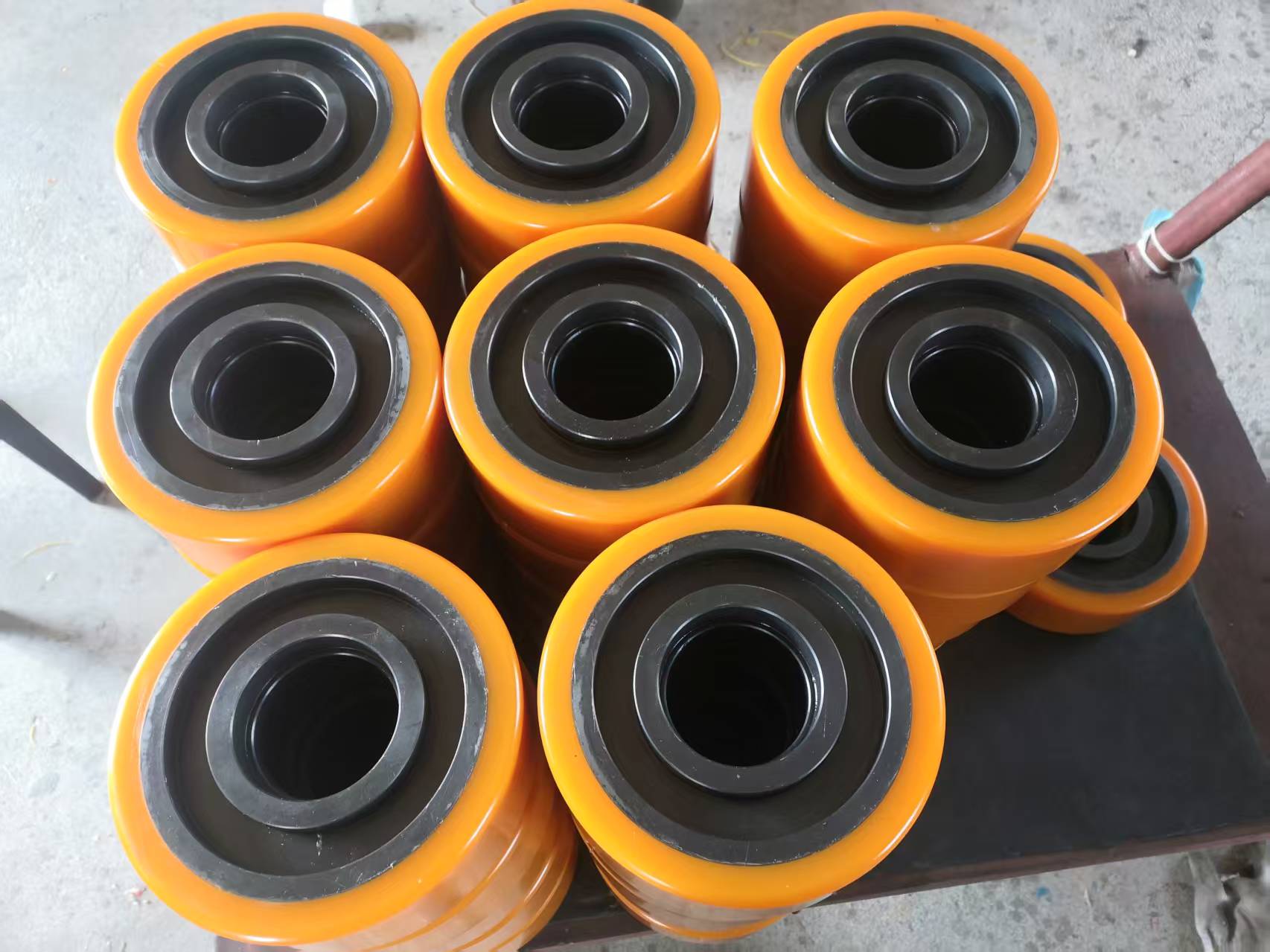 Injected Polyurethane Wheels (often referred to as TPU wheels or Thermoplastic Polyurethane wheels)