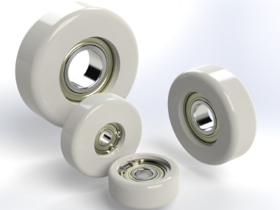 High-Precision Polyurethane Guide Wheels for Stacker Crane 