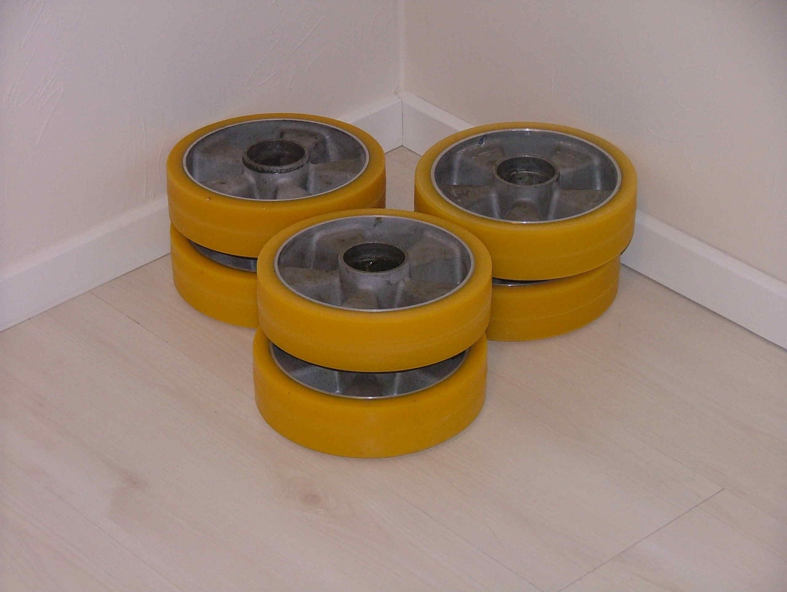 High Dynamic Load Capacity Polyurethane Wheels