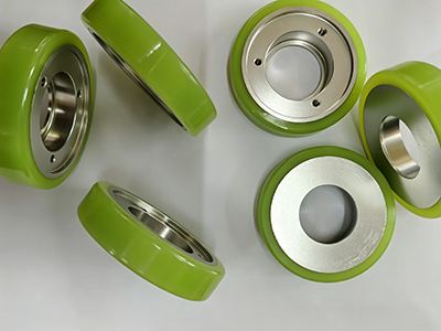 95A ESD Aluminum Core Polyurethane Wheel