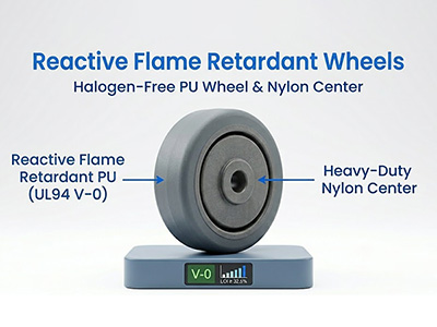 Choosing Flame Retardant PU Wheels: Why Reactive Outperforms Additive