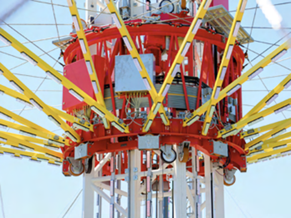 High-Traction Polyurethane Lift Wheels for Drop Tower