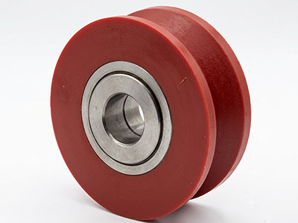 Polyurethane V-Grooved Track Wheels