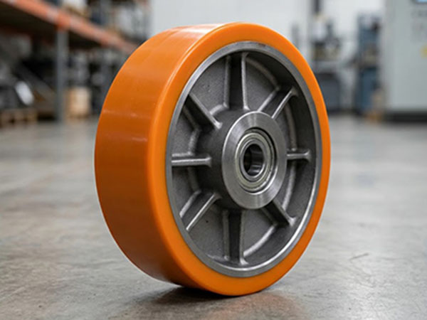 Polyurethane (PU) Tread on Steel Core Wheels