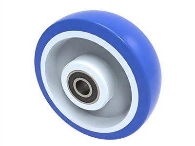 Polyurethane Tread on Nylon Center Wheels